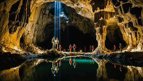 Aventure souterraine ardeche decouverte monde sous terre